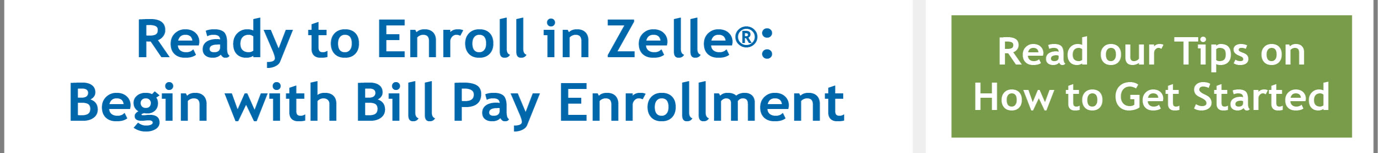 Zelle Banner